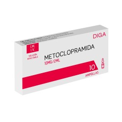 METOCLOPRAMIDA 10mg/2ml